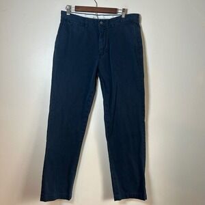 Polo Ralph Lauren Men Classic Fit Navy Chino Pants‎ Size 34x32